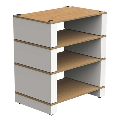 Blok Stax 2G 4-Shelf Collection Natural Ash with Satin White