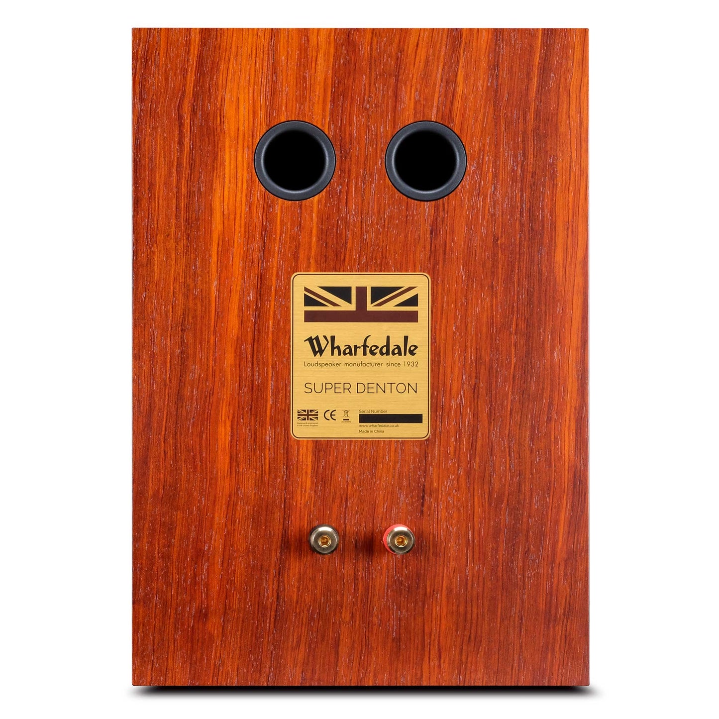 Wharfedale Super Denton Mahogany Rear View