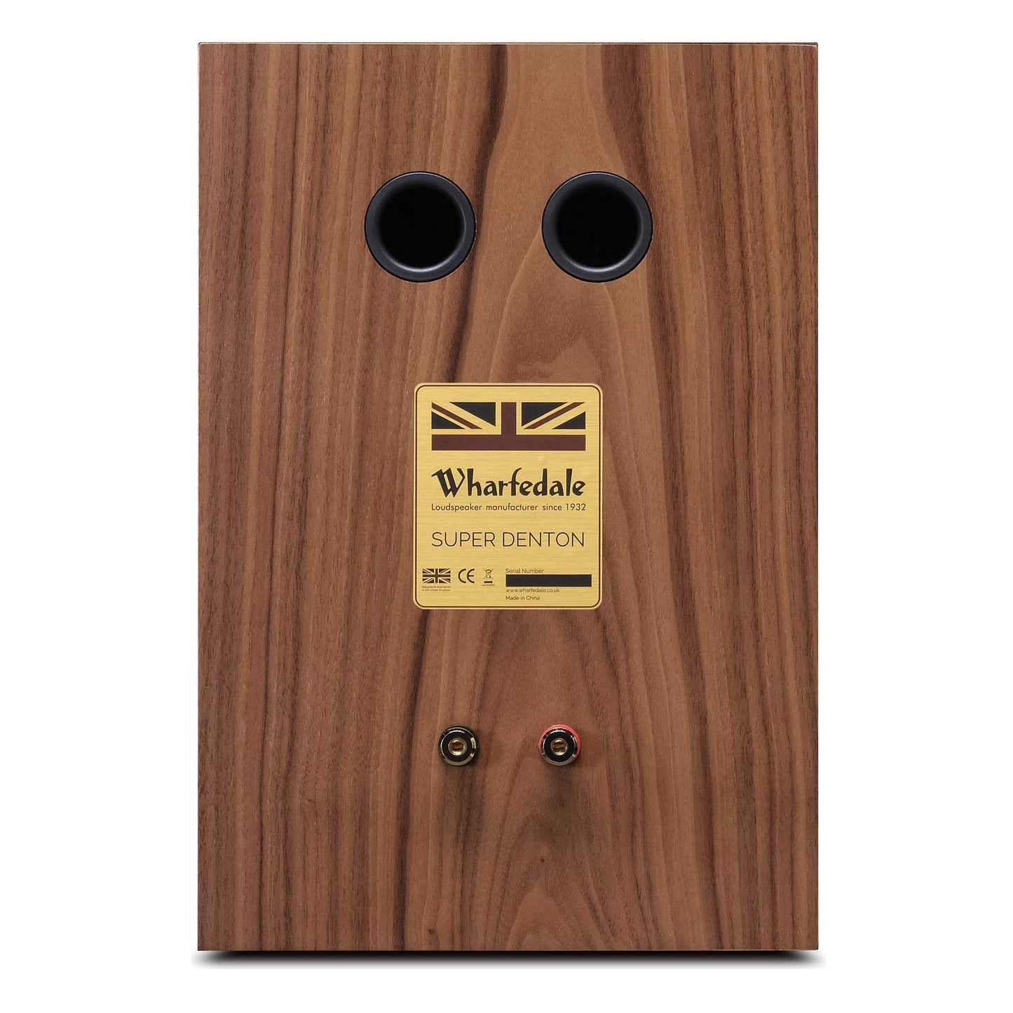 Wharfedale Super Denton Walnut Rear View