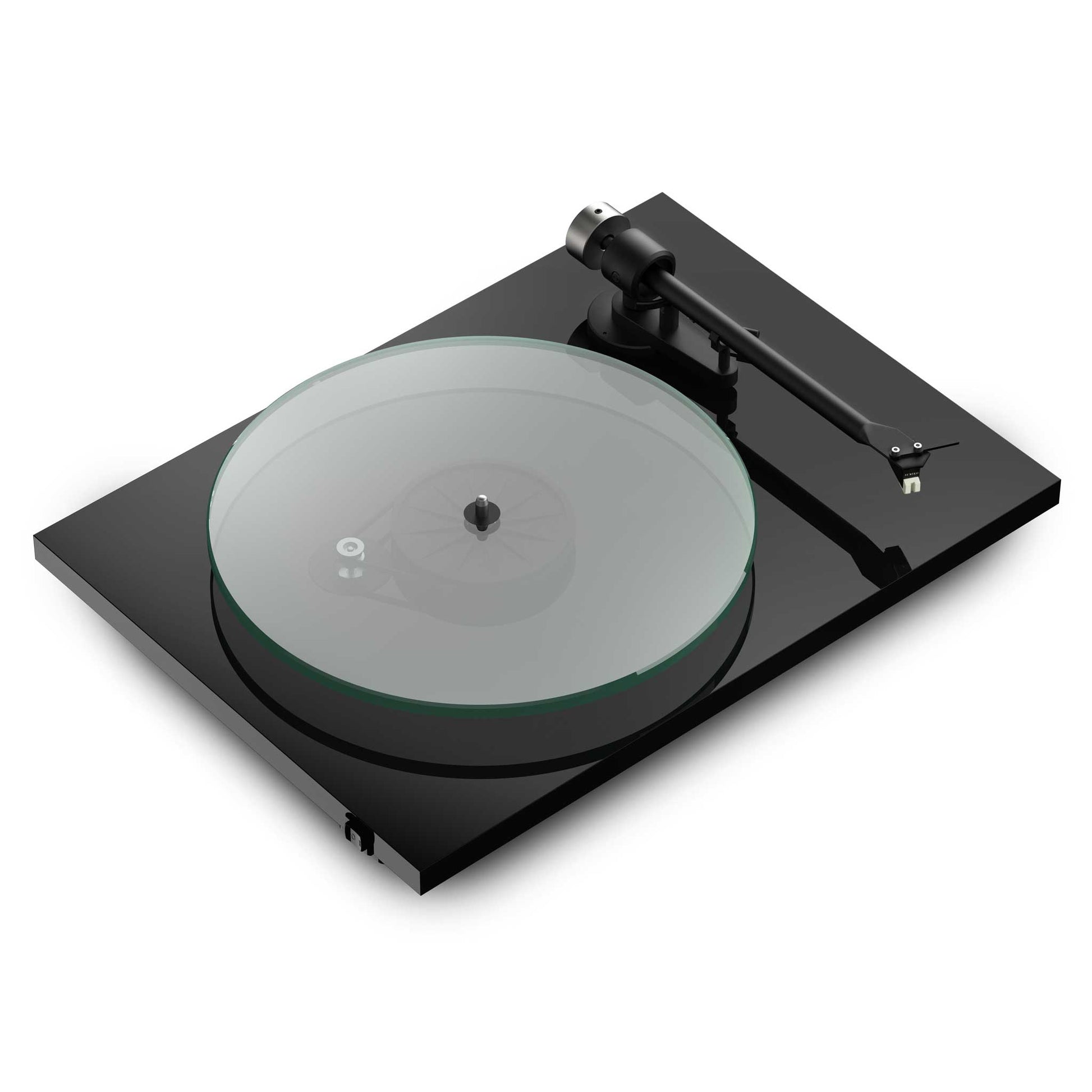 Pro-Ject T2 High Gloss Black Angled View