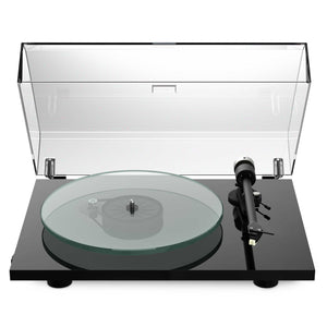 Pro-Ject T2 Super Phono Gloss Black Lid On