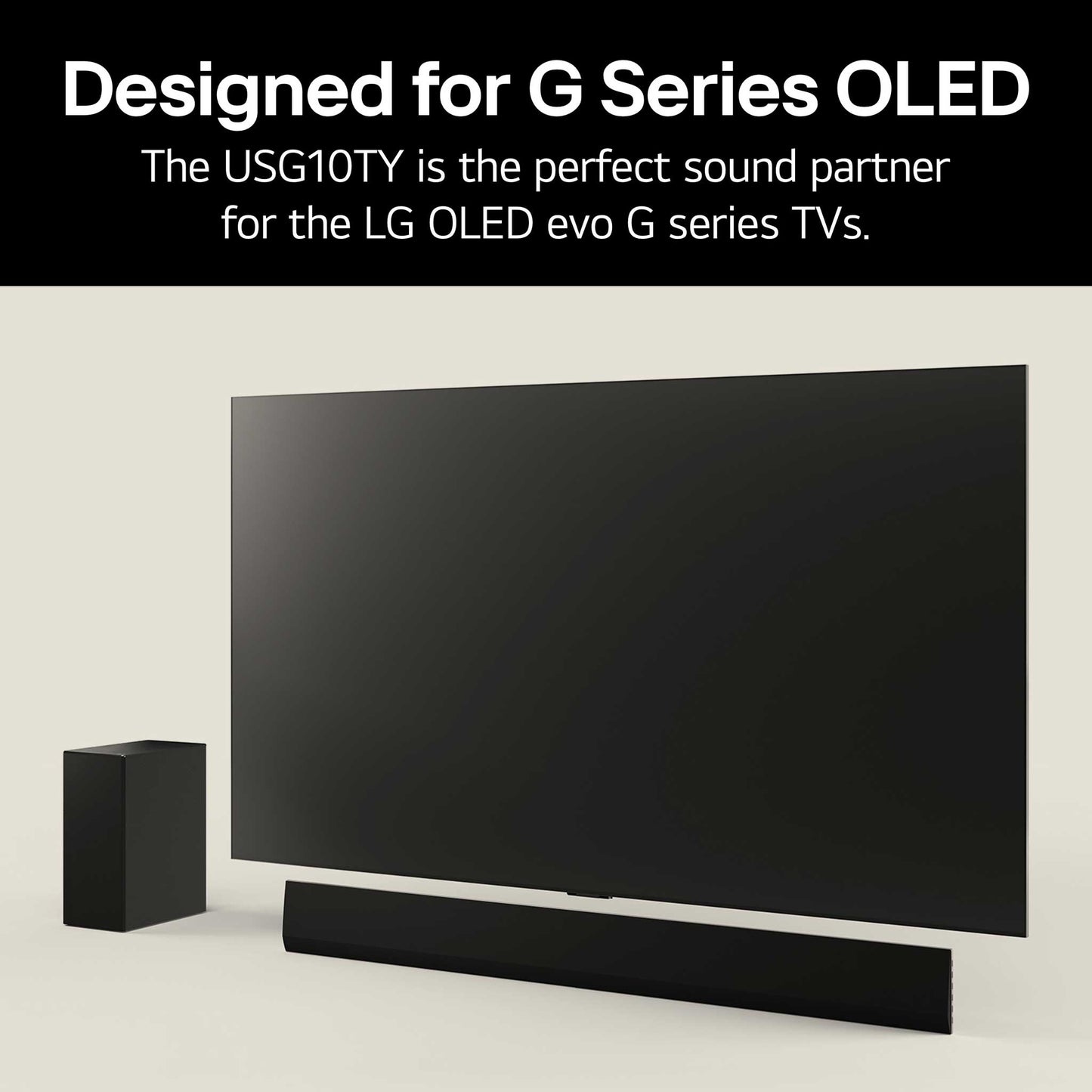 LG USG10TY Soundbar Designed For G Series OLED TV