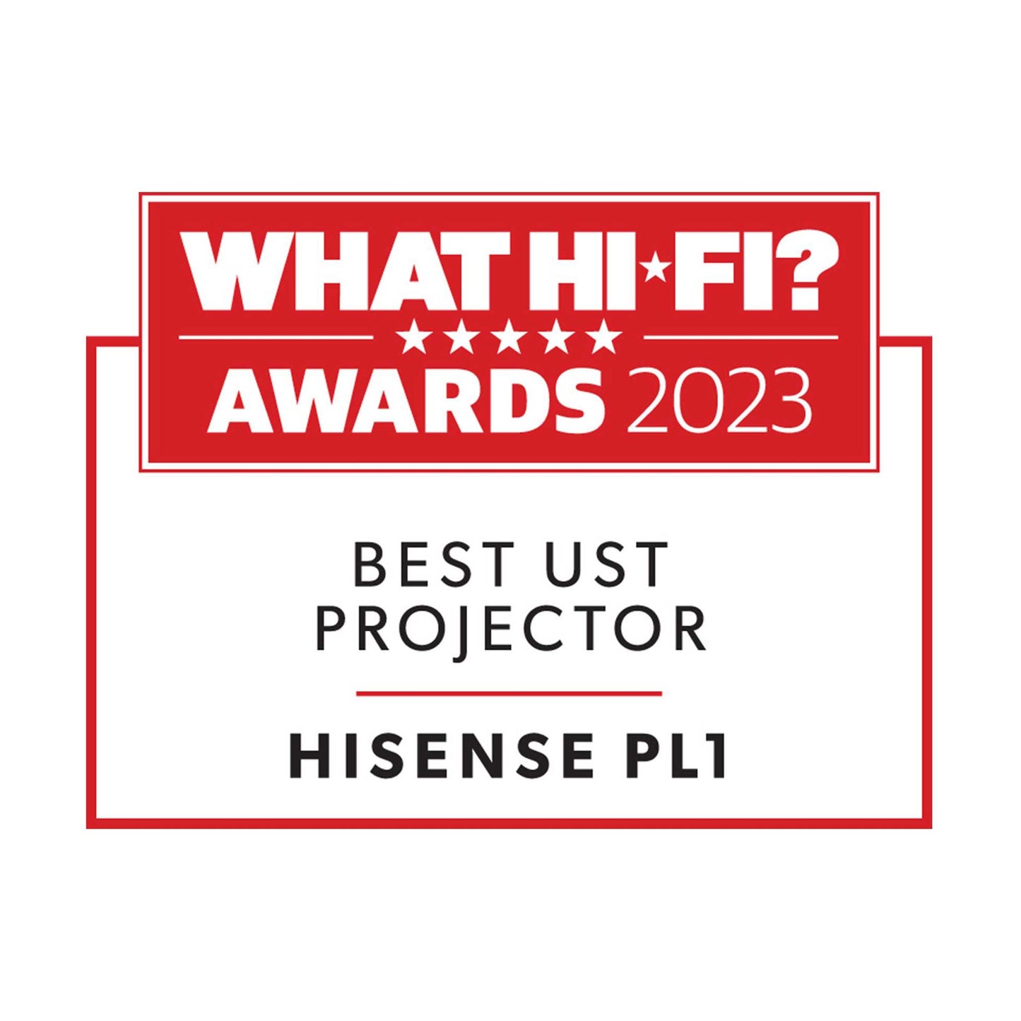 Hisense PL1  Award Winner