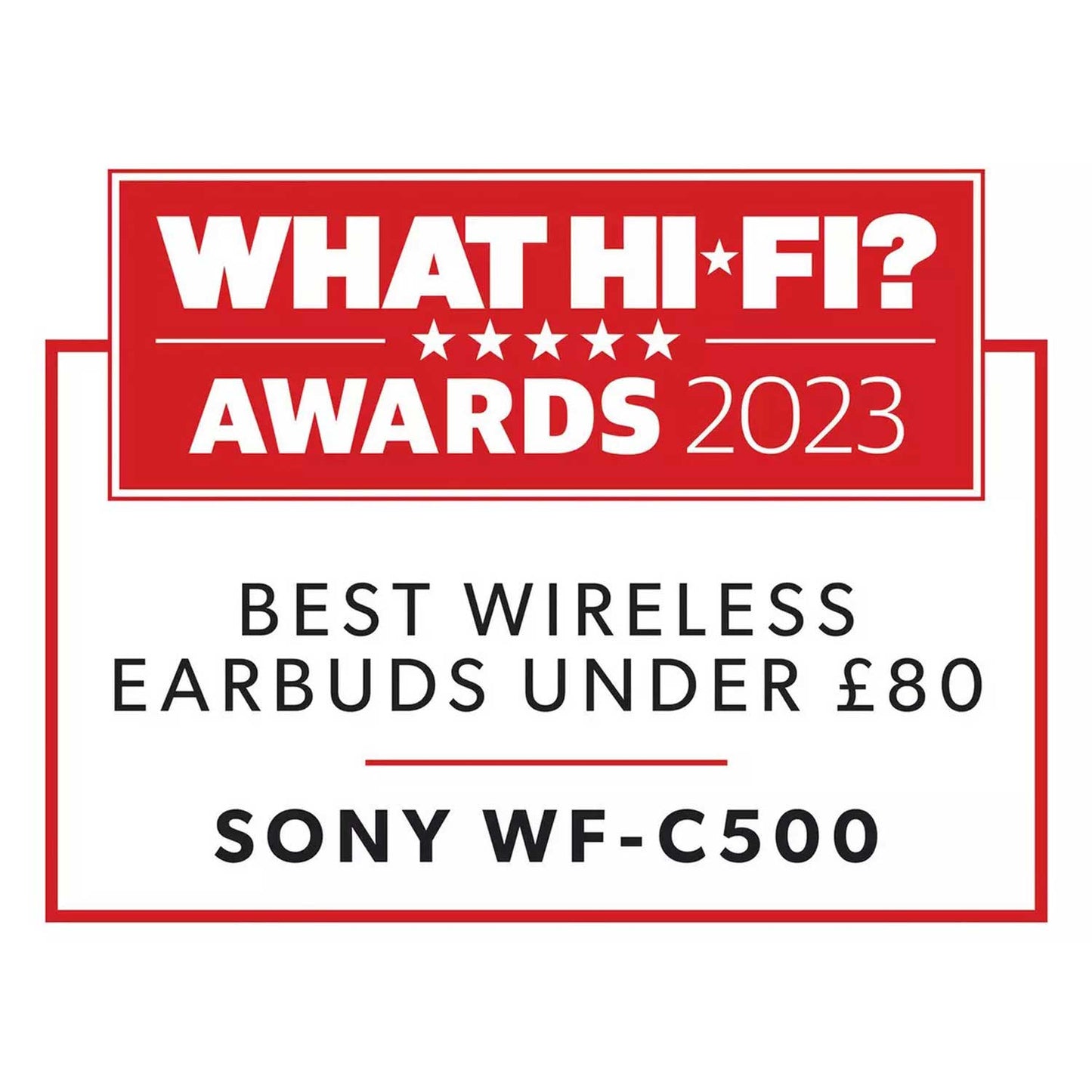 Sony WFC500 Award Winner