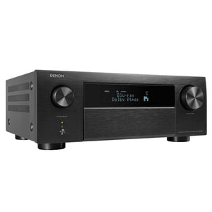 Denon AVC-X4800H Black Angled View