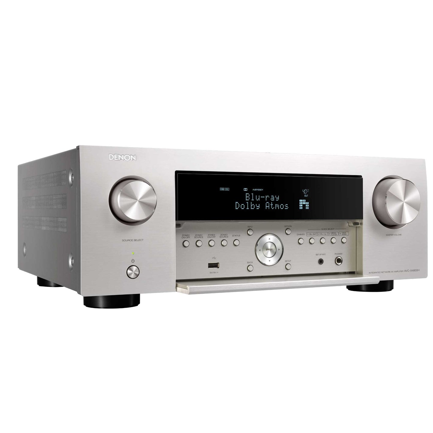 Denon AVC-X4800H Silver Front Open