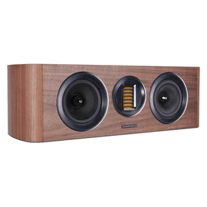 Wharfedale Evo 4.CS Walnut Angle