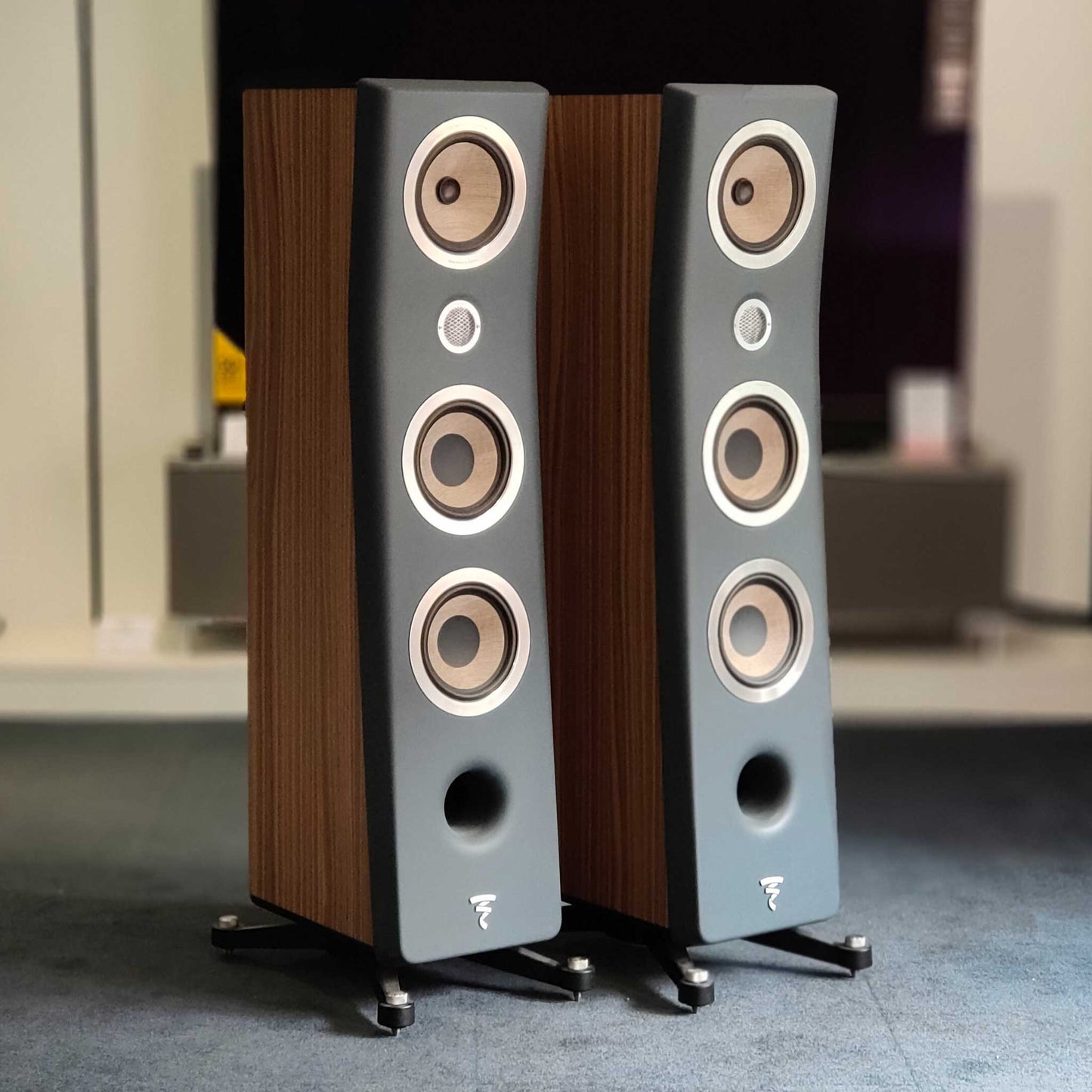 Focal Kanta No.2 Walnut with Grey Ex Demo Set