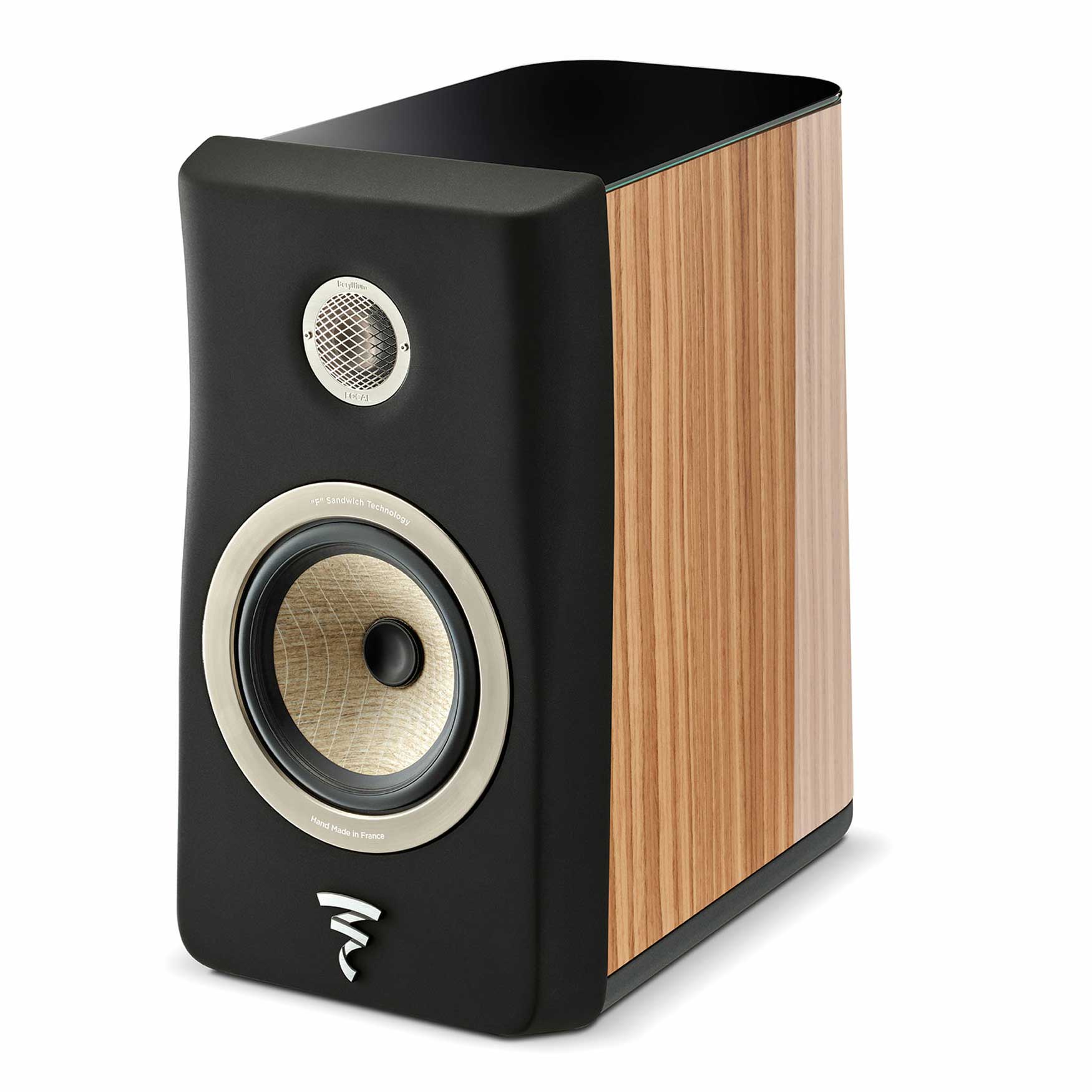 Focal Kanta No.1  Gloss Walnut With Matte Black