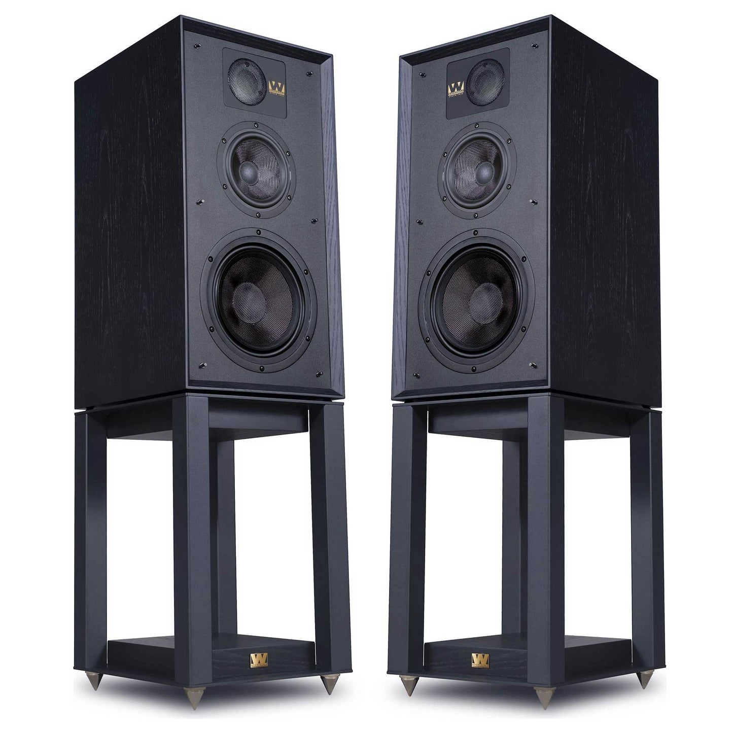 Wharfedale Linton Heritage Black With Stands