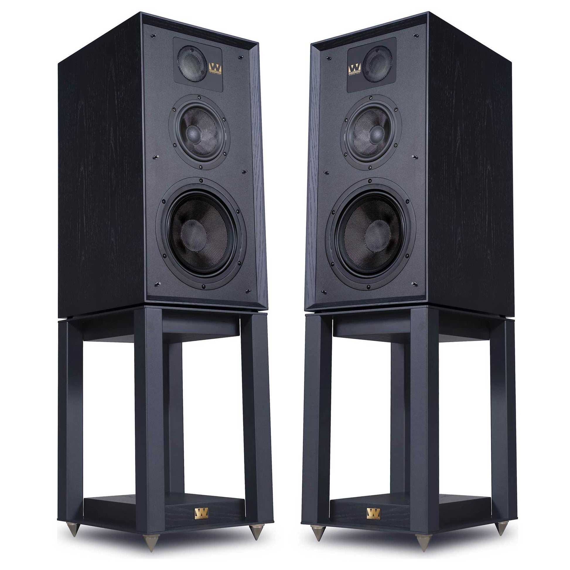 Wharfedale Linton Heritage Black With Stands