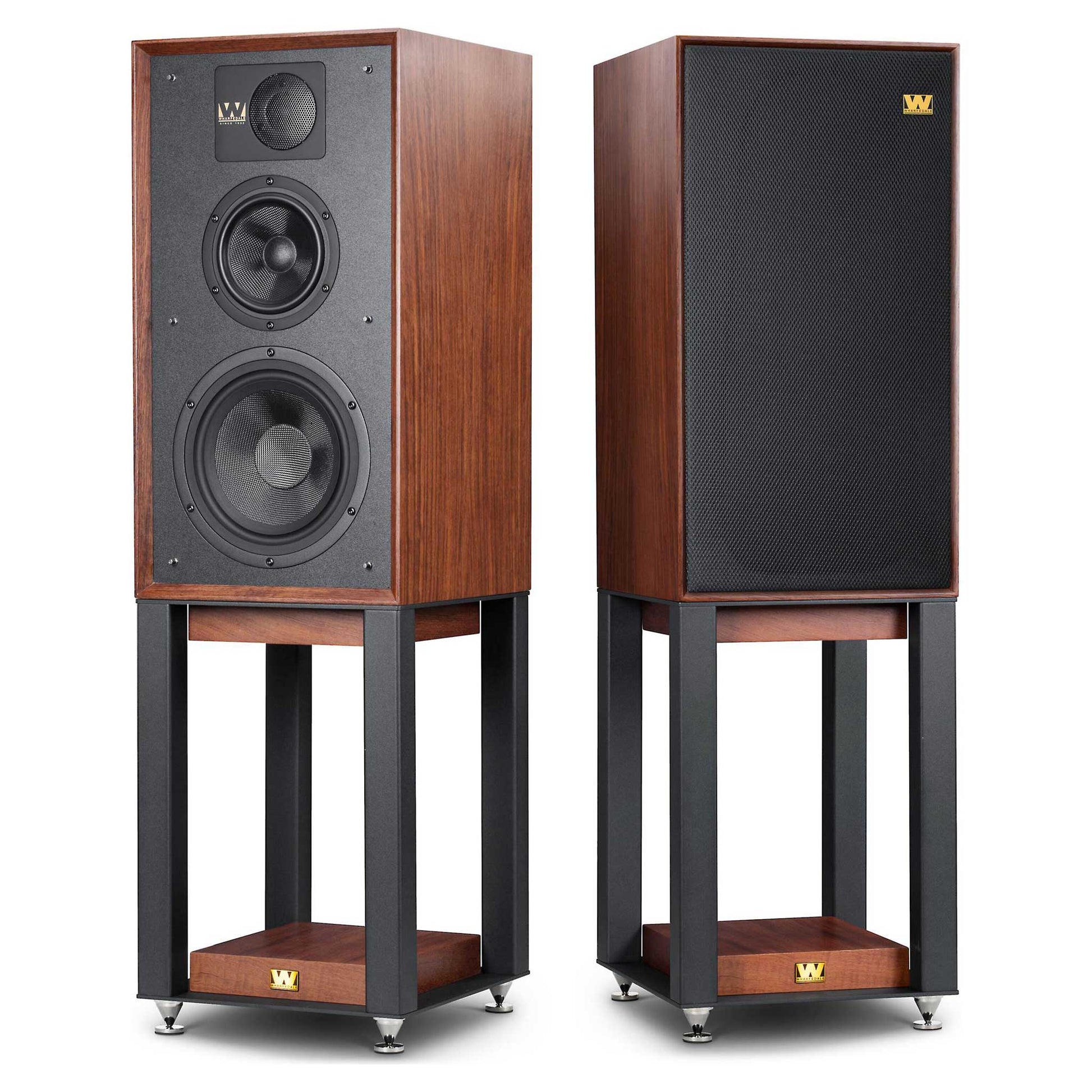 Wharfedale Linton Heritage Mahogany With Stands