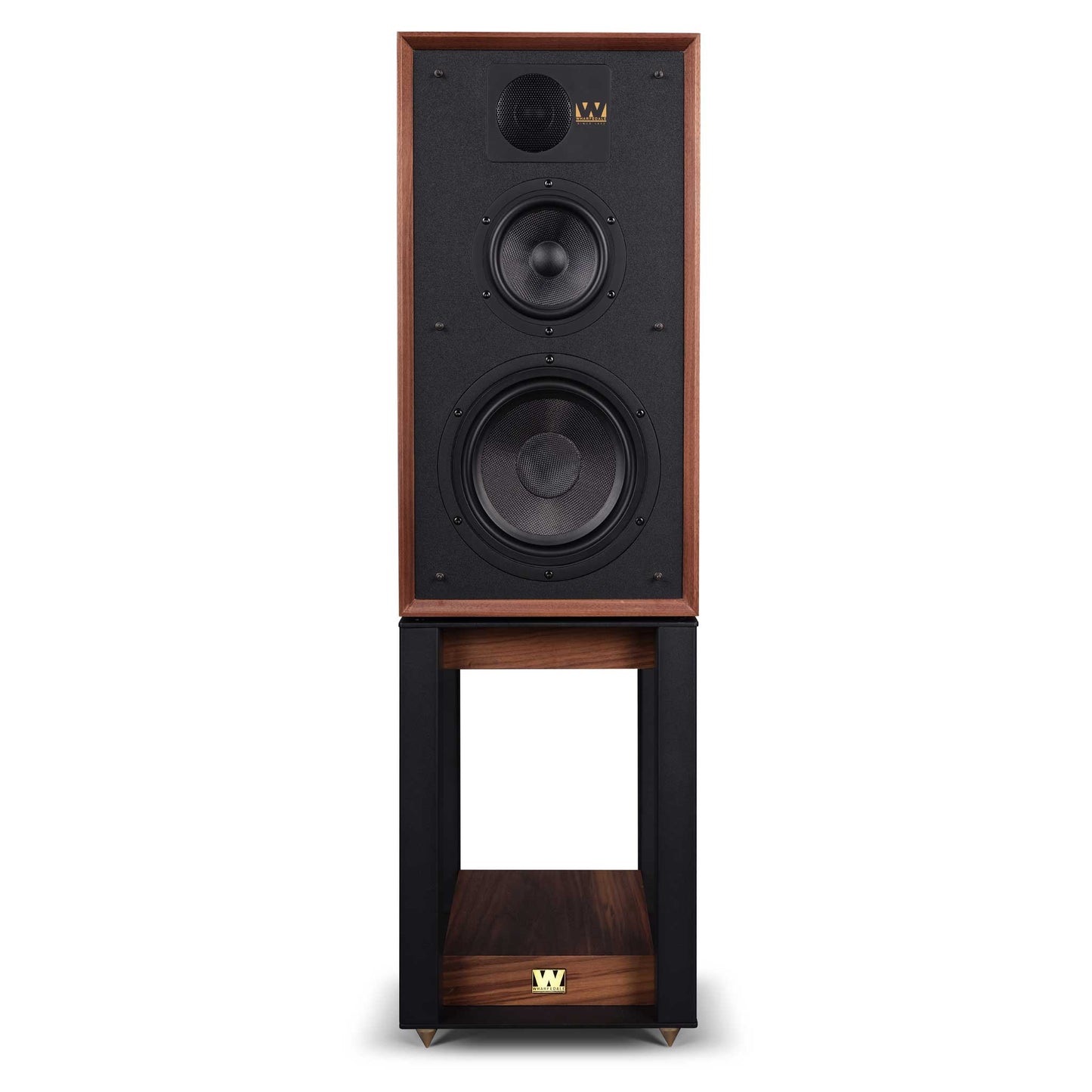 Wharfedale Linton Heritage Walnut Front