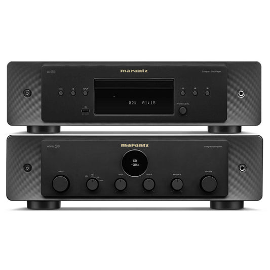 Marantz Model 30 with CD60  Amplifier/CD Bundle Black