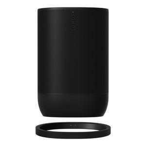 Sonos MOVE 2 Black With Charging Cradle