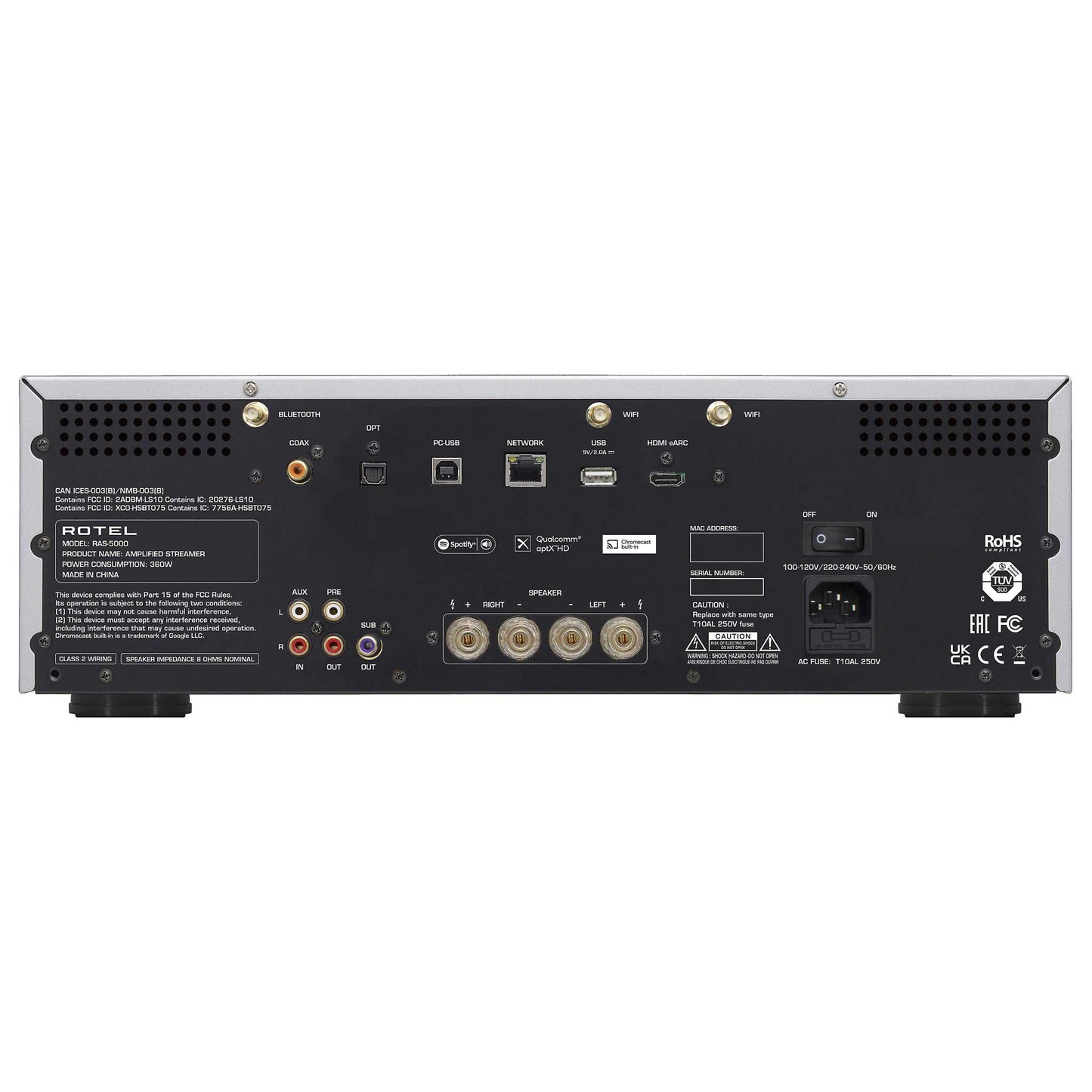 Rotel RAS-5000 Streaming Amplifier