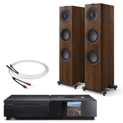 Naim Uniti Star with KEF Q7 Meta Speakers Walnut