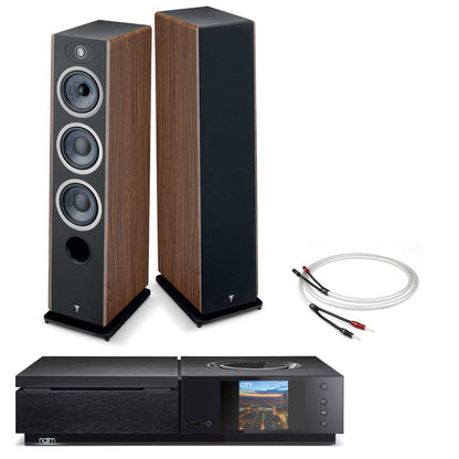 Naim Uniti Star With Focal Vestia N°2 Dark Wood