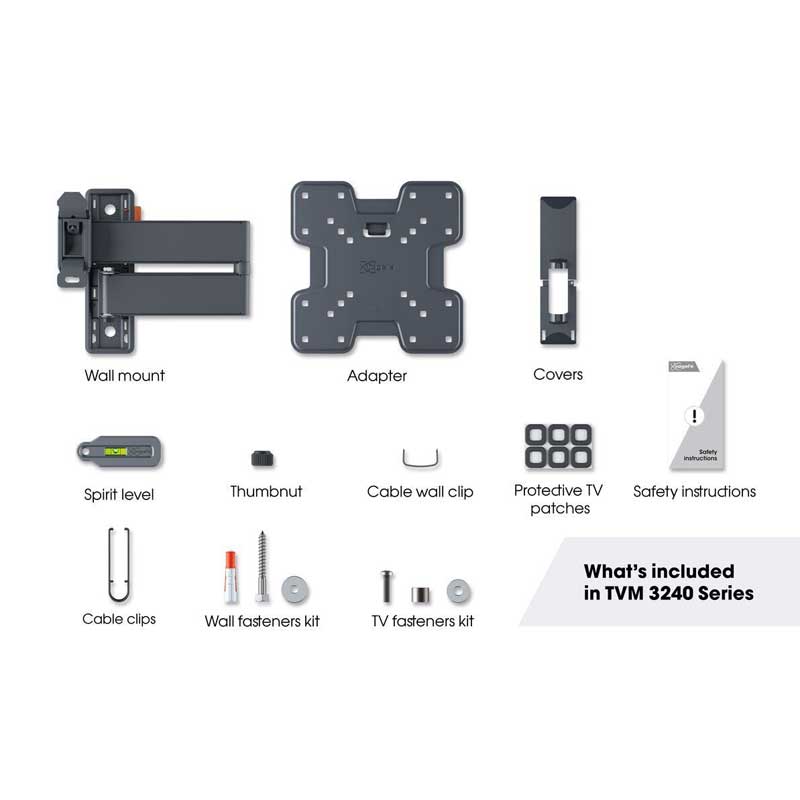 Vogels TVM 3245 Kit Contents