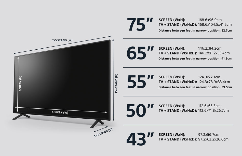 TV LED 55  Sony BRAVIA 55X75WL, 4K HDR, TDT HD, DVB-T2, Smart TV